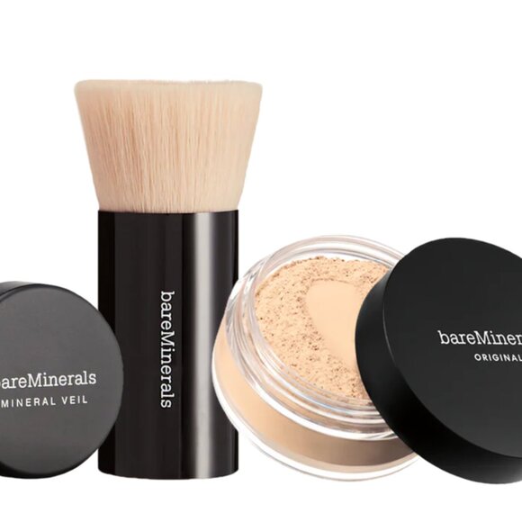 bareMinerals Original 3pc Get Started Kit:Foundation+2 Mini's w/Brush*~ Fair NIB - Picture 2 of 15